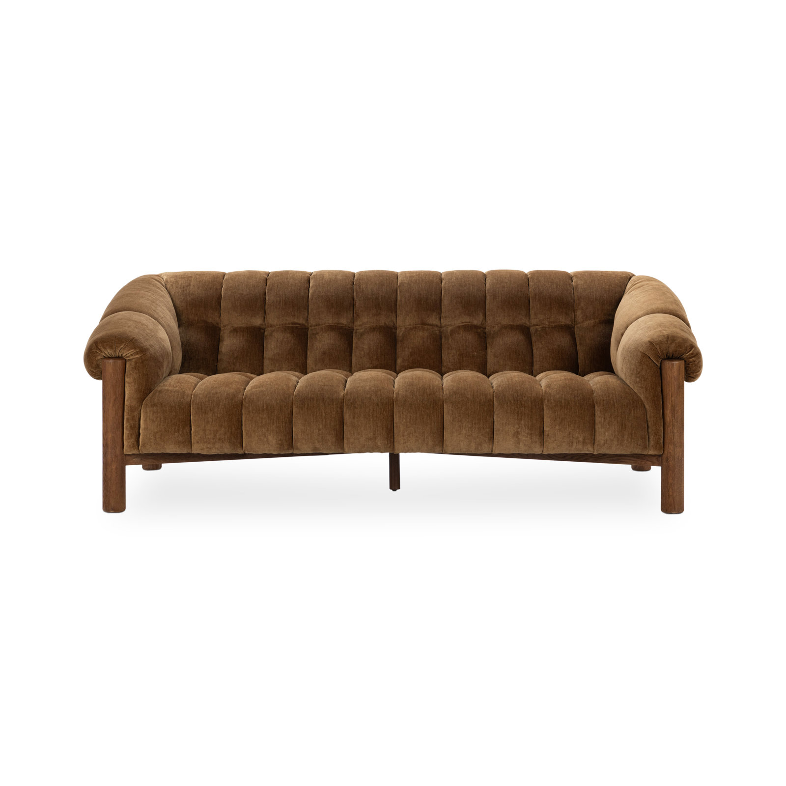 Marquis 85.8'' Upholstered Sofa, Bronze