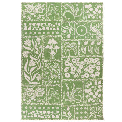Forage Garden 120cm X 170cm Indoor / Outdoor Area Rug