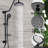 8" Rain Shower Head And Handheld - Superior Water Flow Control Dent-124646458