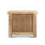 Table d'appoint gauche Sachin 28,5 po en pin massif recyclé, pin recyclé brun naturel-1773503206