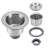 3.5'' W Basket Strainer