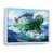 Cadre flottant blanc