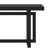 59.1-Inch Console Table With Pine Veneer, Triple Rectangle Design Entryway Table, Solid Wood Legs, Versatile Sofa Table-380668688