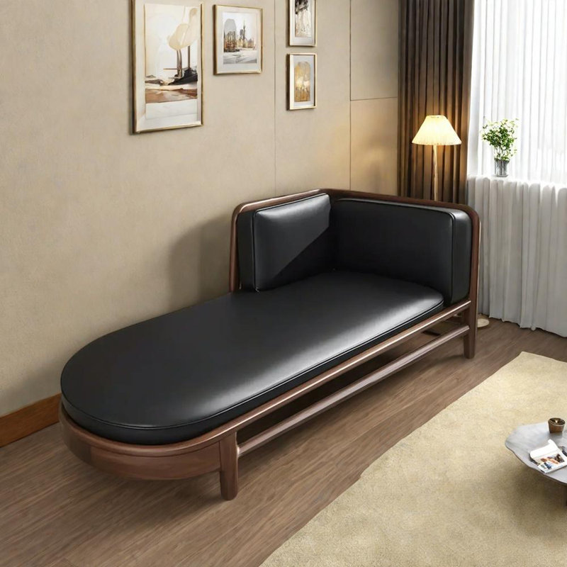 Relaxing and comfortable solid wood chair, Right Hand Facing