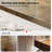 79" Dining Table for 6, Farmhouse Wood Table with Metal Frame, Retro Brown-1128725562-1128725560-1128725561