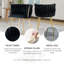 Chaise d'appoint rembourrée en velours Evanni-333893682-316044269
