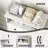 Tall Linen Cabinet Organizer, Freestanding Bathroom Storage Cabinet with 2 Doors & 2 Drawers, Farmhouse Towel Storage Cabinet-1009414149-1031079325