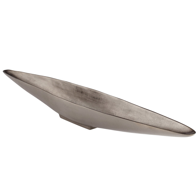 Plateau pour repose-pieds / table basse Gondola, H 4,75 po x l 7 po x P 51,75 po, Bronze