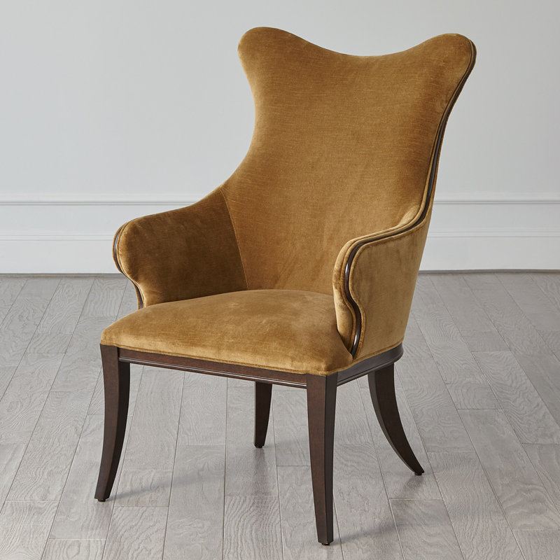 Evelyn Butterfly Chair, Toast Velvet