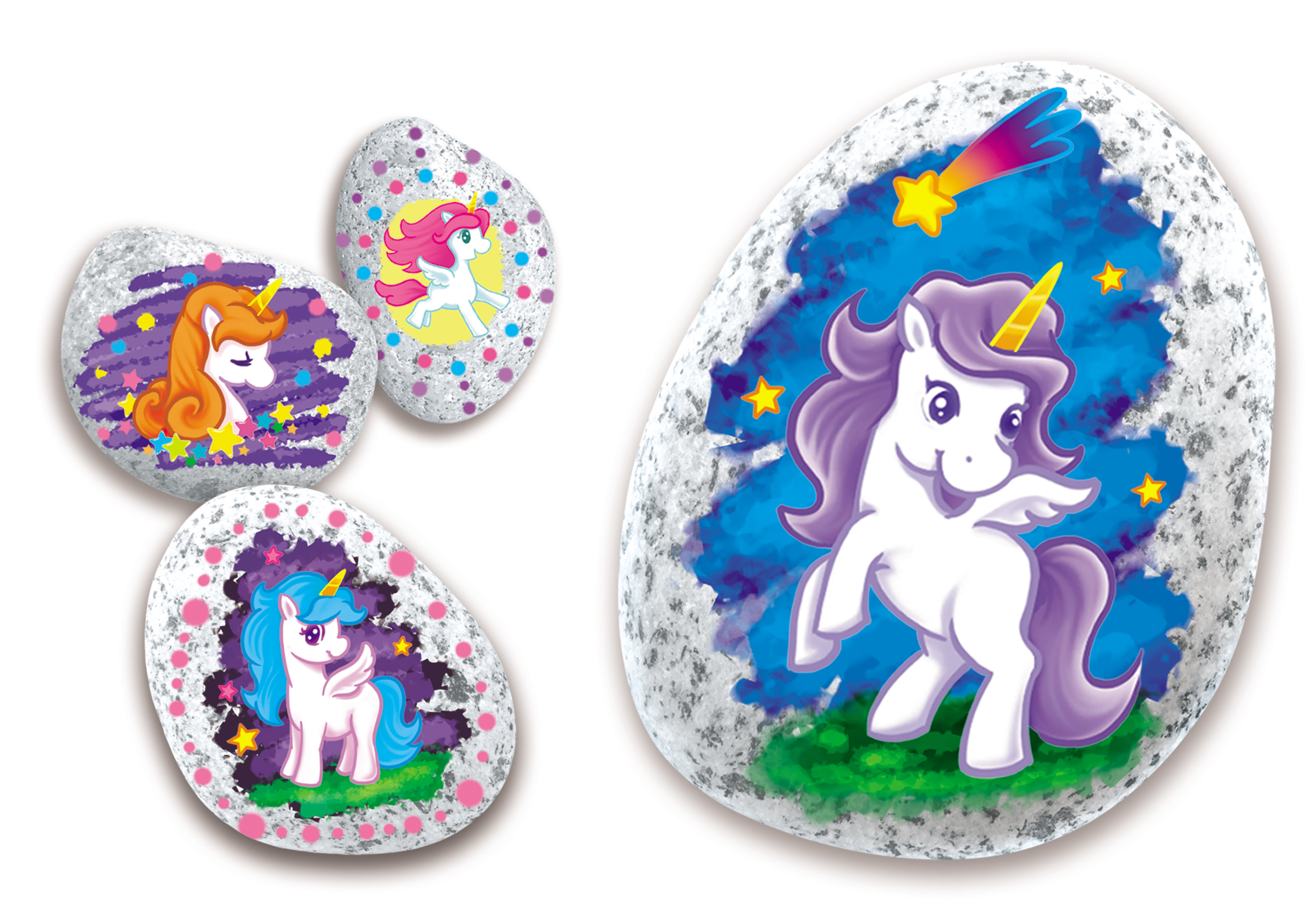 LCM Home Fashions, Inc. Rock Painting Kit - Unicorn B | Wayfair