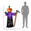 Bougie gonflable d'Halloween Outsunny