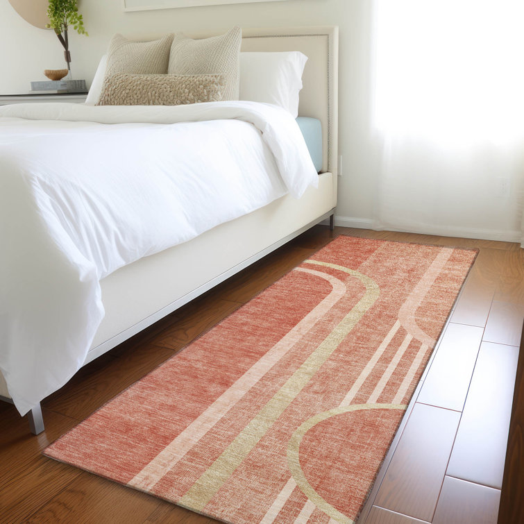 Lovell Washable Geometric Indoor / Outdoor Rug