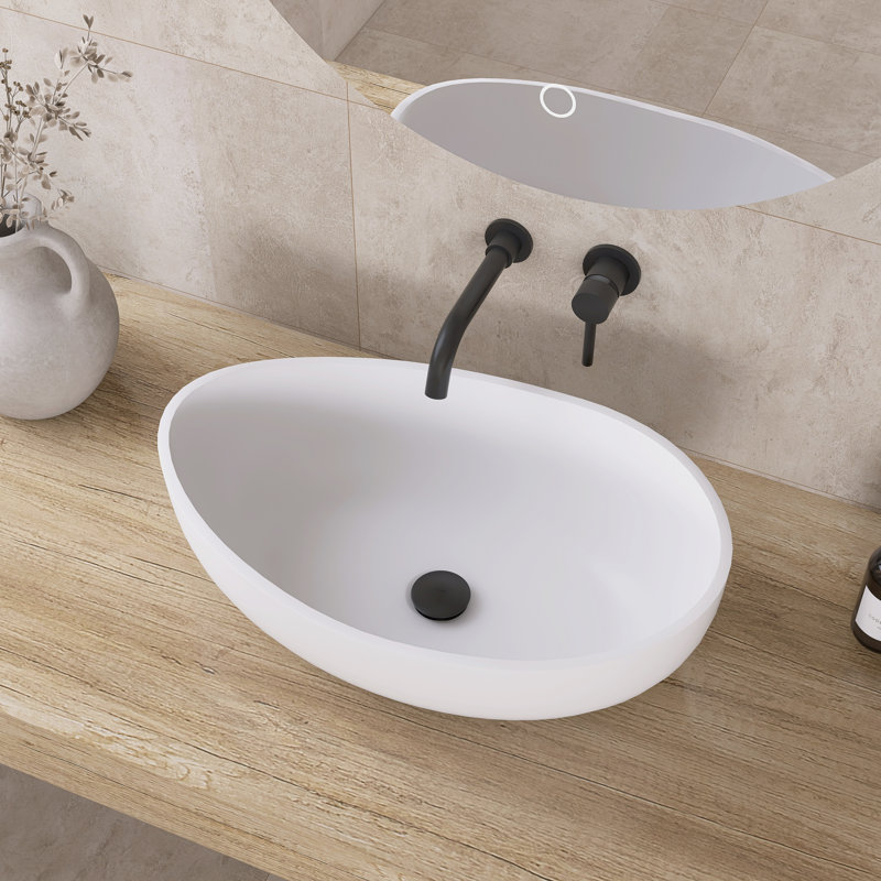 Lavabo de comptoir pour salle de bain 24 po Fslefay