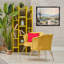 «Prairie Desert with Cacti Gold Floater», art mural par Annabelle Hall-732183721-732481117