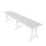 Outdoor All-Weather HDPE Dining Bench
