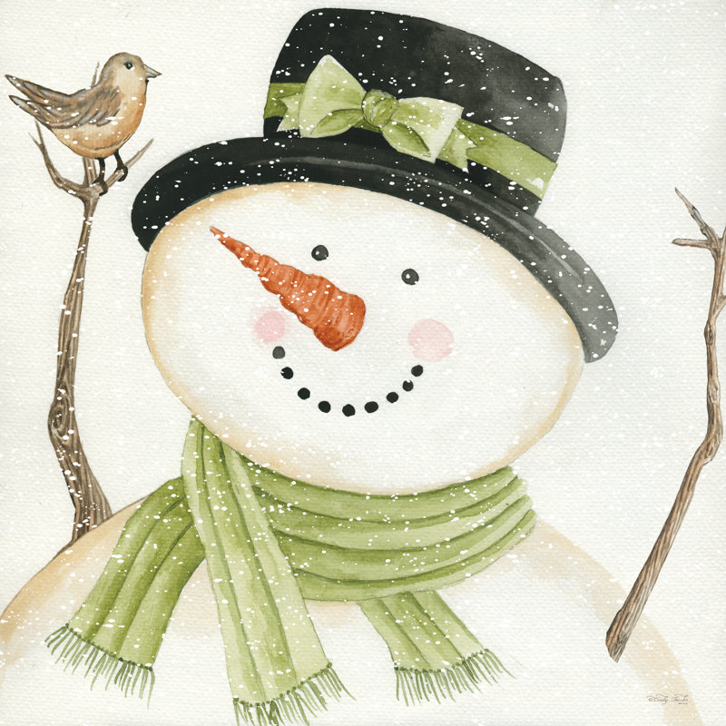 Frosty 2885449, Non, H 12 po x l 12 po, Toile encadrée noire
