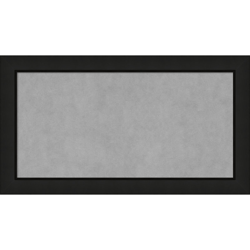Tableau magnétique encadré noir Phil Midnight, H 15 po x l 27 po