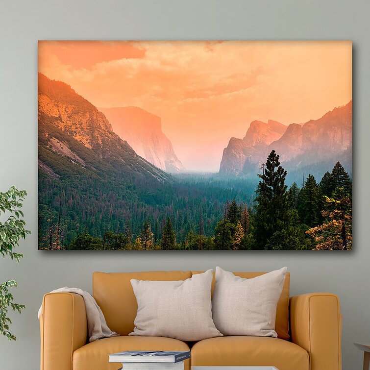 Loon Peak® Summer In Yosemite Wall Art On Fabric Print Wayfair