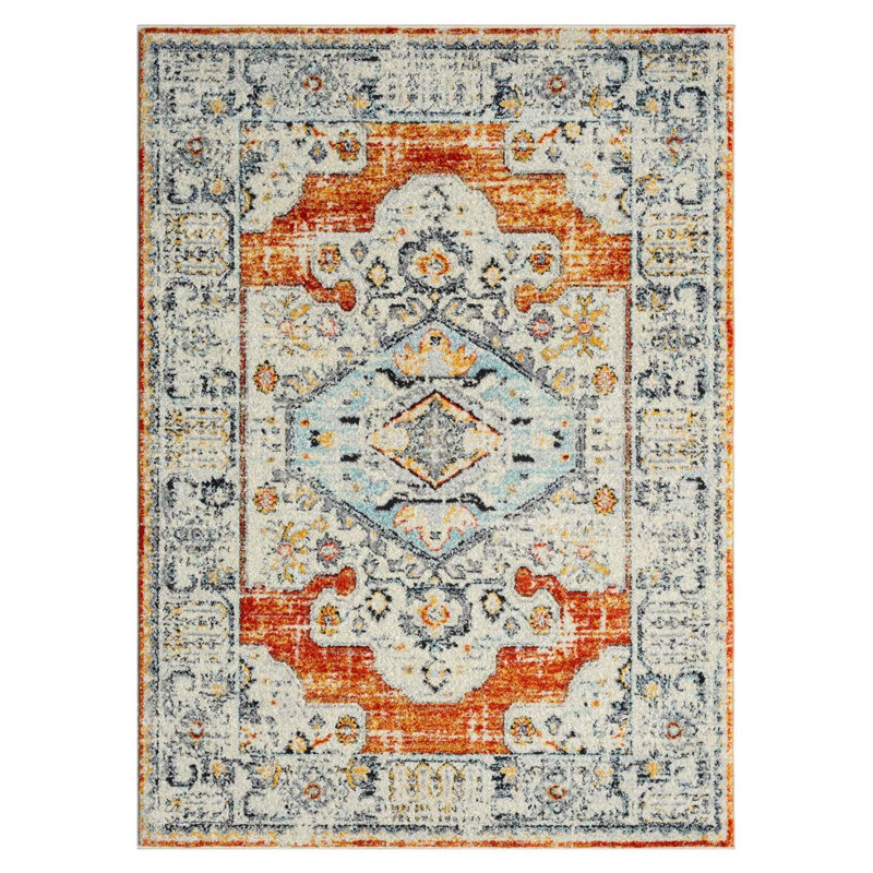 Jonluke Oriental Indoor Rug, Rectangle 8'x10'