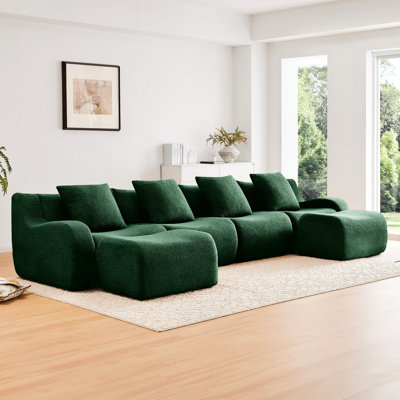 Multi-angle Reclining Teddy Sofa For Living Room Relaxation