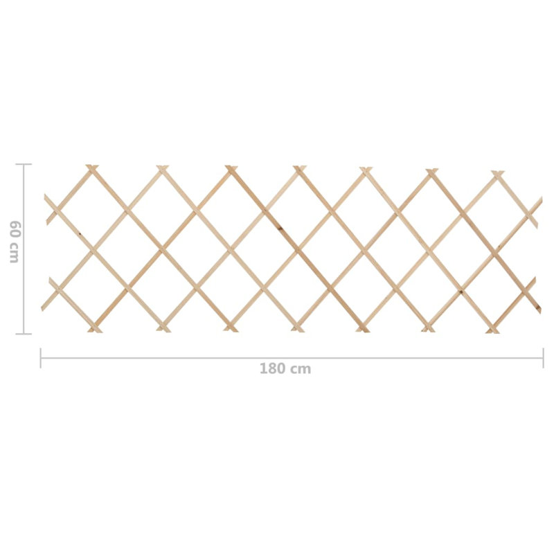 Cheab Fence Panels Fencing, 60cm H x 180cm W x 1cm D