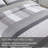 3-Piece Bohemian Stripe Quilt Set Lightweight Microfiber All Season-122938658-122938666