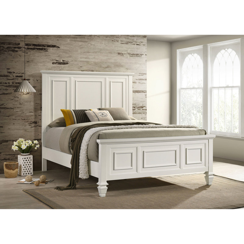 Wood Panel Bed