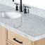 Meuble-lavabo simple 49 po avec plateau en marbre de Carrare italien ARIEL Kelly-137483159-99405061-124984829