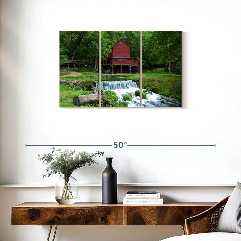 Alvord Hodgson Mill, 20" H x 33" W