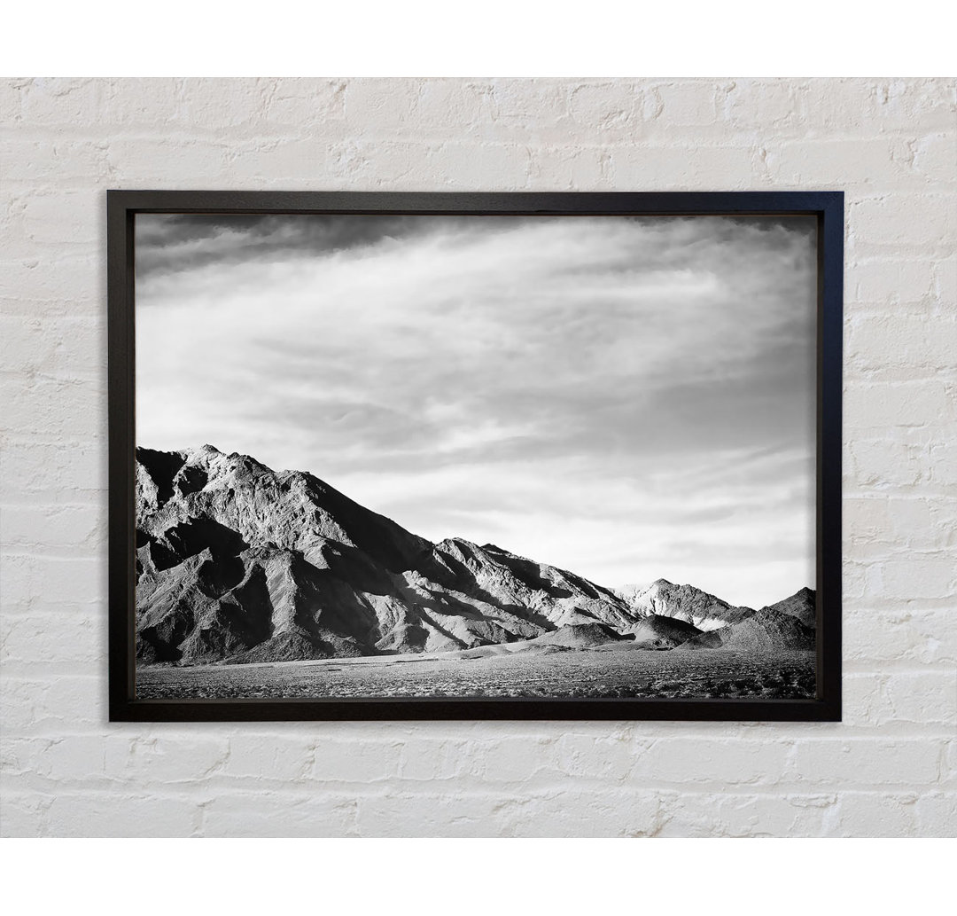 Death Valley 2 von Ansel Adams - Einzelbildrahmen Kunstdrucke auf Leinwand