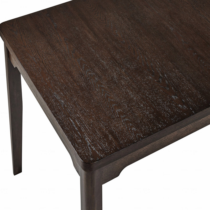 Meuble en bois 7 pièces, 7 pièces : table, 6 chaises
