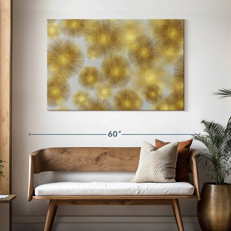 Avery Sunburst Cluster, 32" H x 48" W