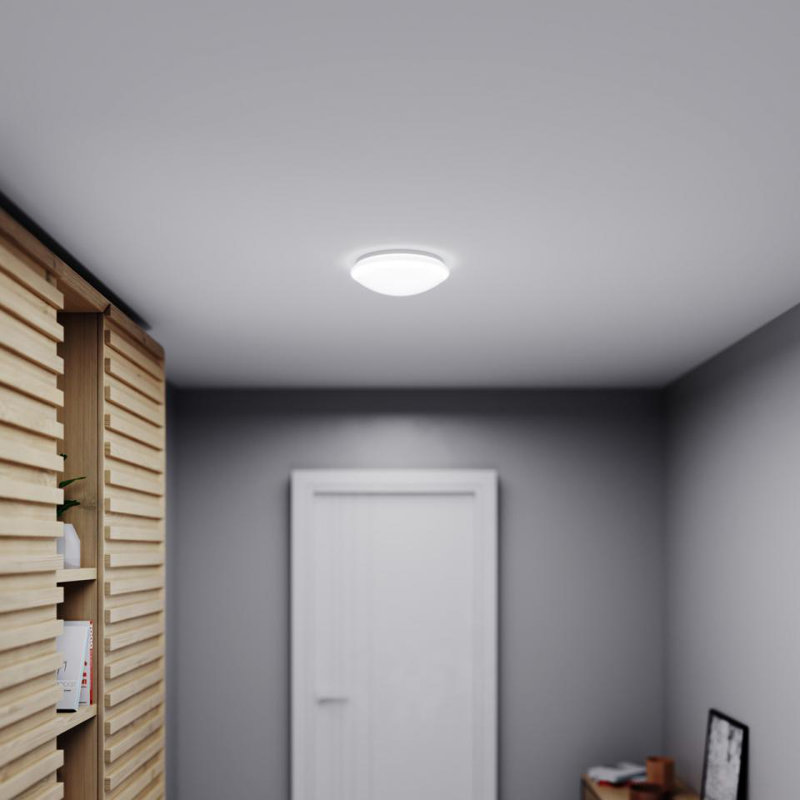 LED Indoor Light RS 16 S PMMA Motion Sensor Ø28 cm Wall Light Ceiling Lamp Adjustable