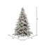 Utica Flocked Fir Artificial Christmas Tree-600414829