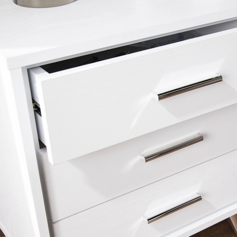 Blouin 19'' W Nightstand, White