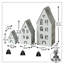 Lanternes de bougie Town House
