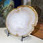 Plaque pittoresque en agate mince polie