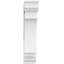Support standard en PVC de qualité architecturale avec extrémités traditionnelles-47429801