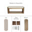 Banc de rangement en bois massif Noah-121354314