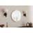 100% MDF Ecological Flotal-E Mirror Round Mirror