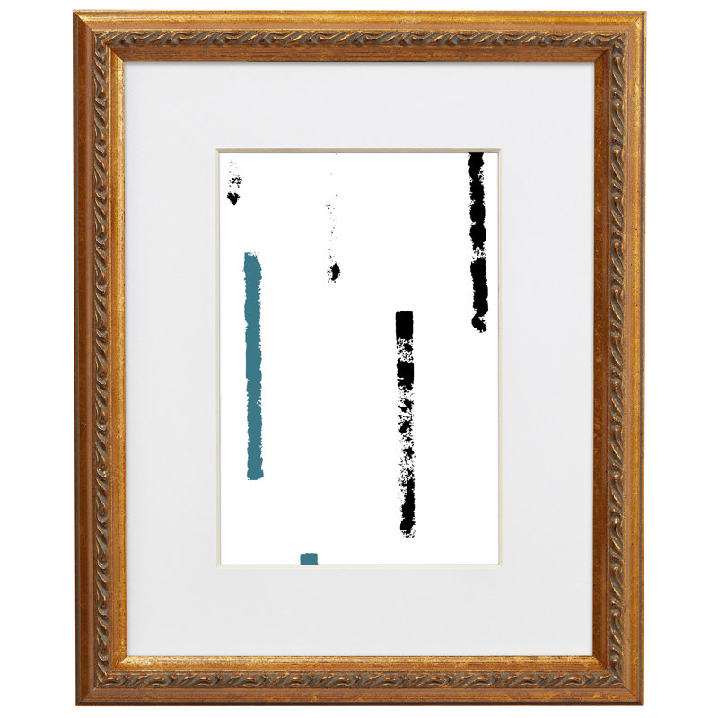 Cadre pour photo simple Witsham, Or orné, 11 po x 17 po emmêlé à 8 po x 12 po