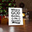 Where God Guides He Provides Isaiah 58:11 - Wrapped Canvas Print-1323056075
