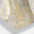 Glam Gold Canion - Modern wall clock
