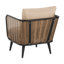 Chaises de patio en rotin PE avec structure et coussins en fer Citali