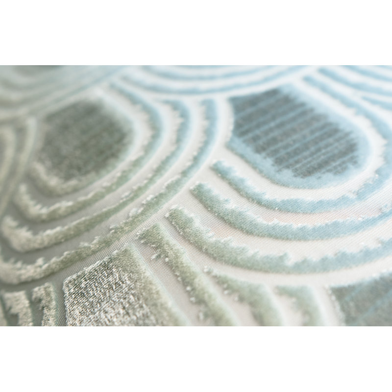 Endless Velvet Pillow Velvet Throw Pillow, Ice