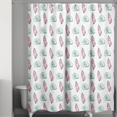 Rideau de douche simple Bradley