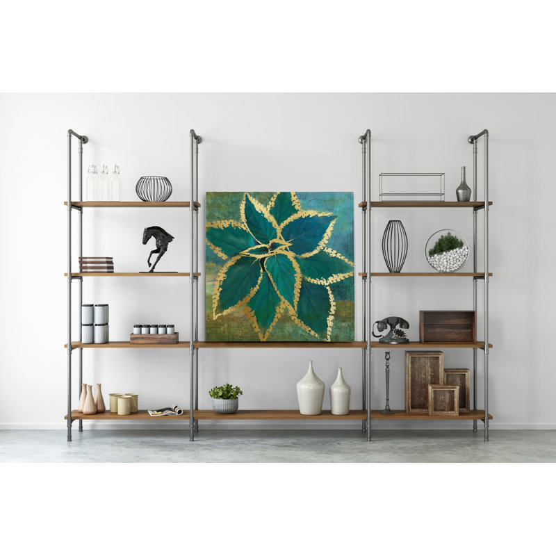 « tropical burst », peinture, H 10 po x l 10 po x P 1,5 po, Toile tendue