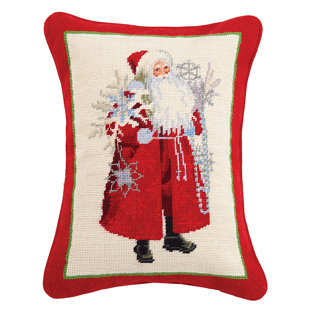 Holiday Traditional Lumbar Pillow