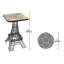Tour Eiffel Sculptural Side Table