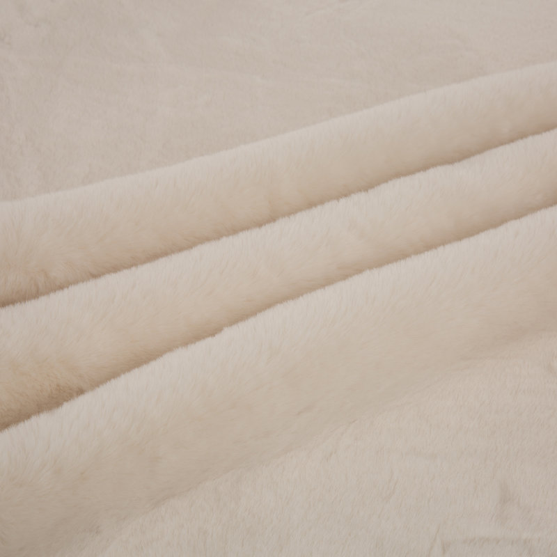 Modern Throw Blanket Throw Blanket, Coconut Milk
